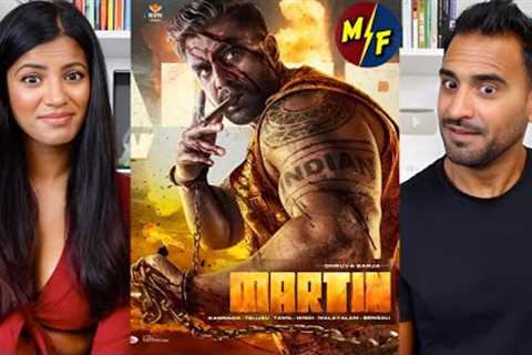 MARTIN Trailer REACTION! | Dhruva Sarja | AP Arjun | Uday K Mehta