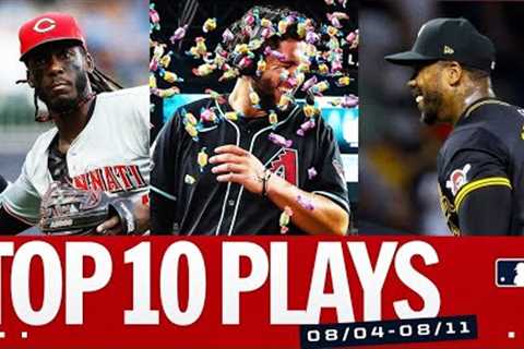 Top 10 Plays of the Week (Fastest pitches, UNBELIEVABLE catches AND MORE!)