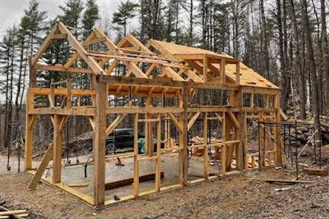We Built a Timber Frame Home From Our Own Trees