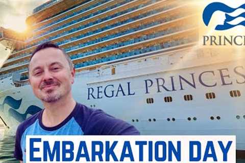 Regal Princess British Isles Cruise Embarkation Day