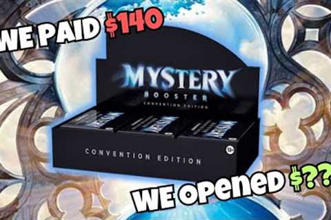 MTG Mystery Booster Box Opening! Can we beat the box?
