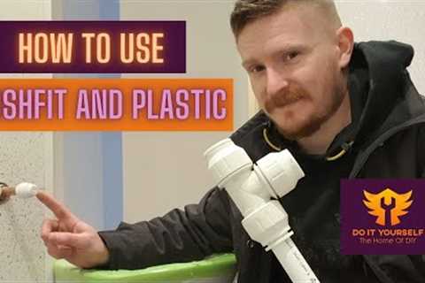 How To Use Push Fit Plumbing Fittings | Plumbing with Plastic Pipe