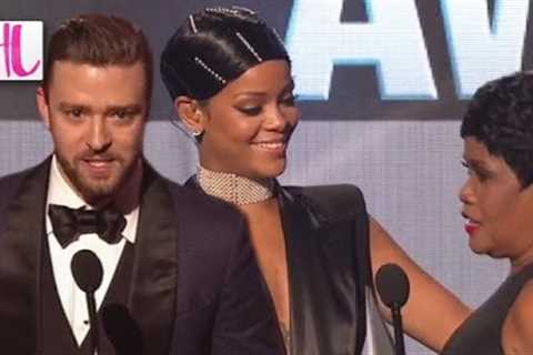 Justin Timberlake Does Rihanna Mom Impression - AMAs 2013