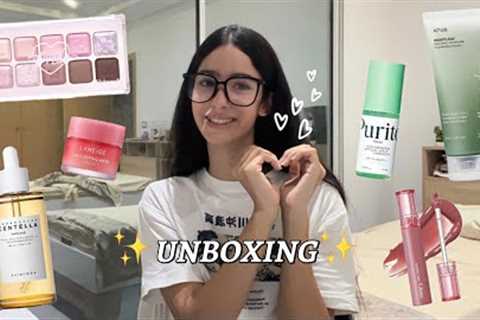 $140 YESSTYLE UNBOXING ✨| K-Beauty Skincare &amp; Makeup Haul !