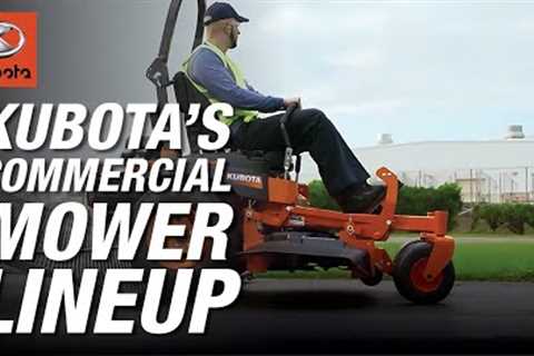 Kubota Commercial Mowers: Your Grass Cutting Solution