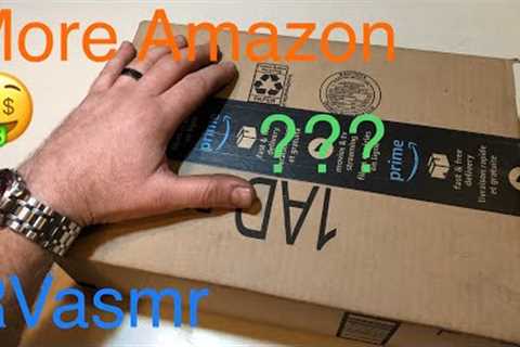 ASMR - Unboxing Amazon mystery box/???/tingles/tapping