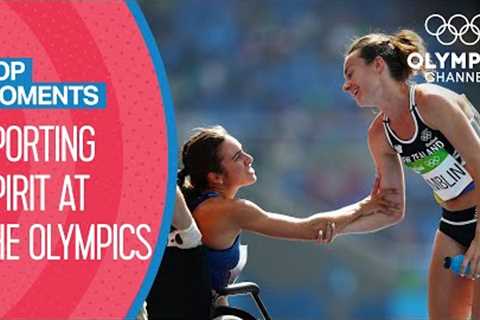 Top 10 Moments of Olympic Sporting Spirit | Top Moments