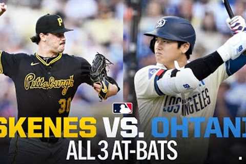 PAUL SKENES VS. SHOHEI OHTANI  (Every pitch, every at-bat!)