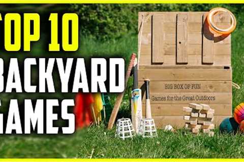 Best Backyard Games 2023 | Top 10 Best Backyard Games for Adults