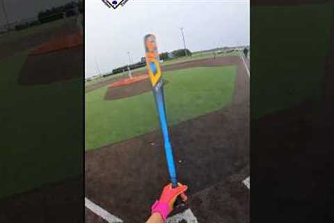 CRAZY In Game POV At Bat with #3 Ranked Player in the Nation #trending #shorts
