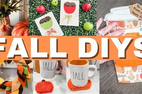 🍁UNIQUE Fall DIYs &amp; Crafts to Make Your Home Cozy and Inviting  I  Fall Dollar Tree DIYS