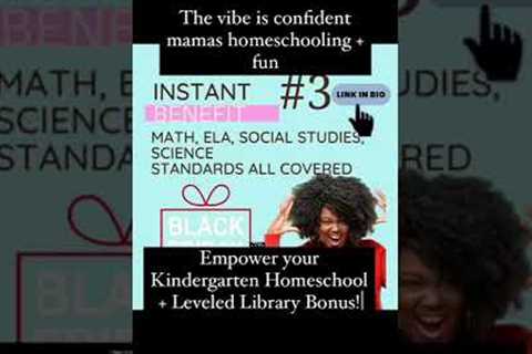 🥳Kindergarten Homeschool full curriculum. 🥳Huge Library: leveled: get your child reading. 🥳Easy-