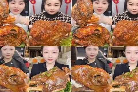 Asmr Top Ten Goat head Mukbang Chinese Fast Food #ep2