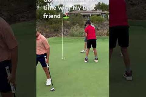 Golfing for the first time with my best friend ⛳️