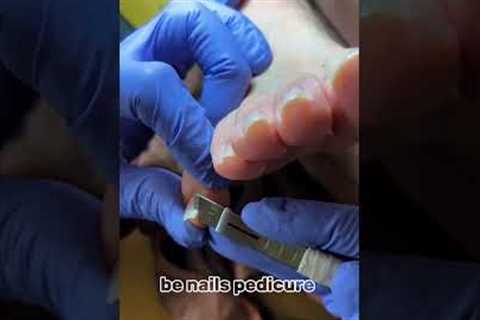 Most beautiful nails satisfying pedicure #nails #satisfying #pedicure #asmr #shorts