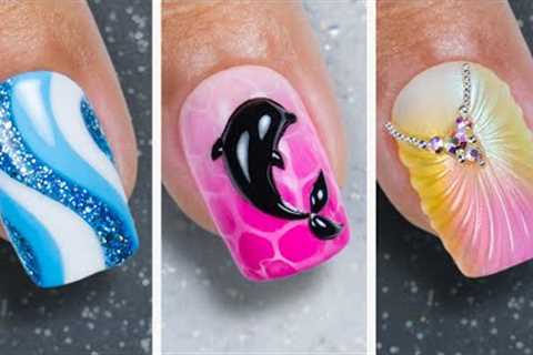 New Nail Art Designs Ideas #tutorial | Best Short Nails Art Compilation