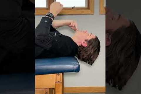 Easy Way to Fix a Neck Hump #Shorts