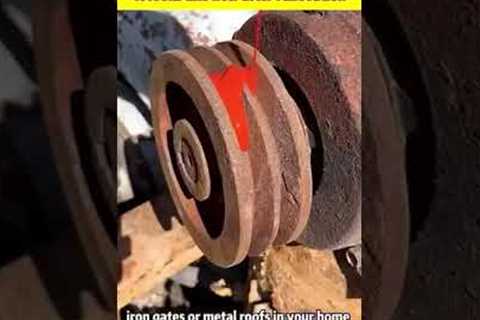Water Based Metal Rust Remover Metallic Paint Rust Conversion Agent Rust Converter With Brush