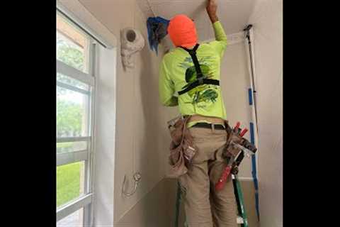 Roof Leak Drywall Repair