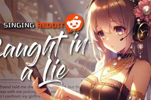 JUNI Music - Caught in a Lie (Official Lyric Video) English Song: Singing Reddit Stories 2024- Ep 16