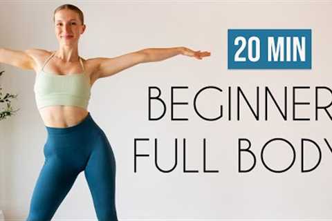 20 min FULL BODY Workout for TOTAL BEGINNERS (Achievable, No Equipment)