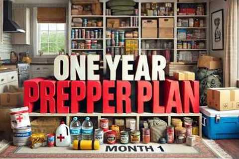 Building a 72-Hour Emergency Kit &amp; Starting Long-Term Food Storage | Month 1