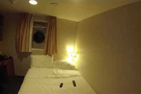 CREW OFFICER CABIN ON A CRUISE SHIP