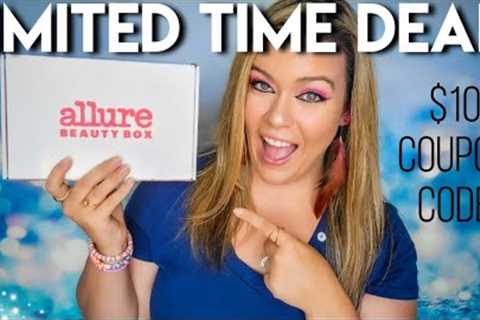 Allure Beauty Box August 2024 Unboxing + Coupon Code | ONLY $15 & FREE MILK MAKEUP!