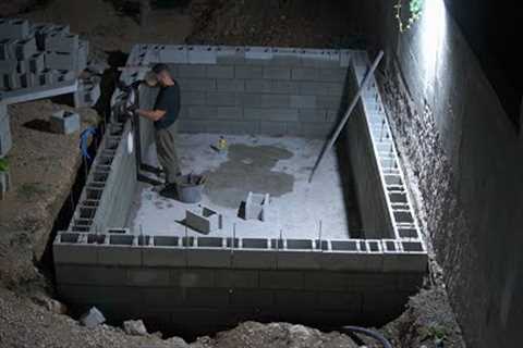 Building My Own Swimming Pool    * Step by Step *   PT1