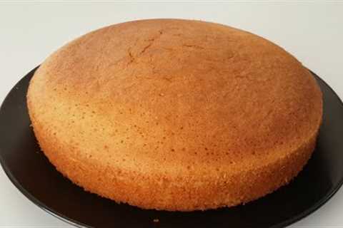 Vanilla Cake Recipe | How To Make Vanilla Cake | Easy Vanilla Cake Recipe