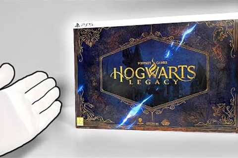 Hogwarts Legacy Collector's Edition Unboxing [PS5, SOLD OUT] + RTX 4090 Gameplay