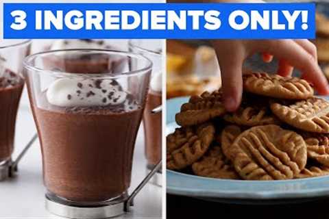 Desserts You Can Make With Just 3 Ingredients