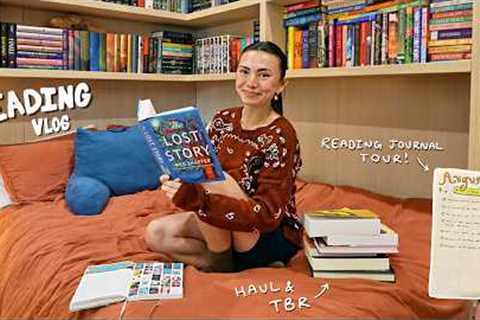 ULTIMATE BOOK VIDEO: reading journal flip through, august tbr, book haul, &amp; cozy reading!