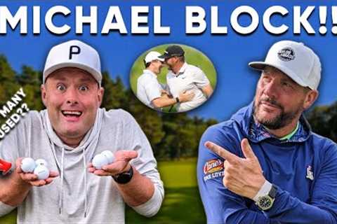 How Many 14 HCP’S Balls Are Used In A Scramble With HOLE IN ONE HERO Michael Block ?