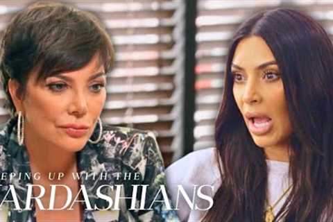 Momager Kris Jenner Lashes Out On Kim Kardashian Over Brand Deals & More! | House of Kards |..