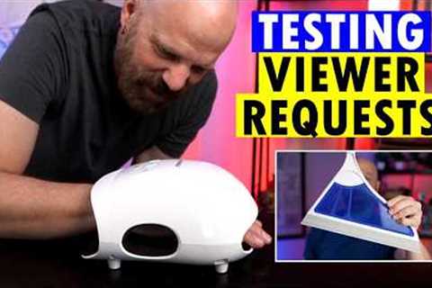 Testing and Ranking SEVEN Strange Products by Request!