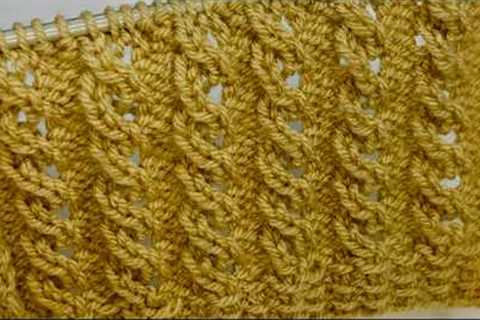 Knitting Stitch Patterns for Beginners Cardigan, Ladies/Men Sweater | Knitting Tutorials
