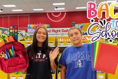 Back To School Supplies Shopping at Target With Emma and Ellie! School Supplies Haul!
