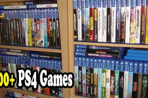 My Over 400+ PS4 Games Collection + Top Recommendations