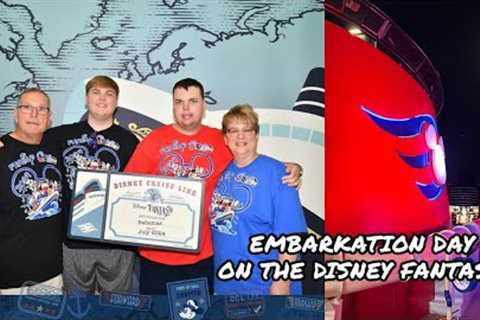 It's that time of year! Disney Fantasy Embarkation Day! | Disney Fantasy 2024