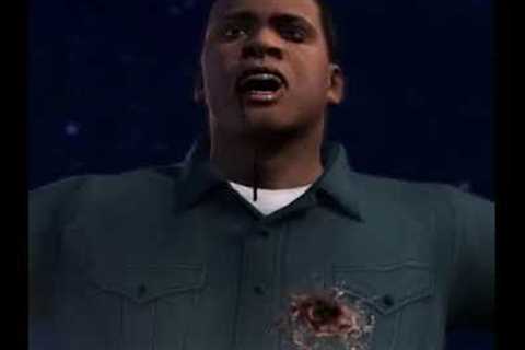 Franklin Dies defending Michael #gta5 #gtav #shorts