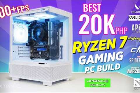 VLOG: BEST ₱20K BUDGET RYZEN 7 Gaming PC Build 2024 I Tested in 9 Games