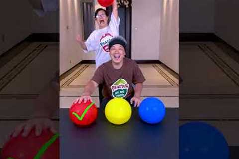 Balloon Color Selection, Who Got Doused With Water? #Funnyfamily #Partygames