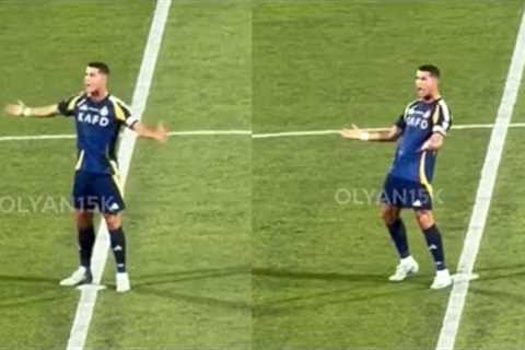 Cristiano Ronaldo HEATED altercation with team after Al Hilal goals *WOW* 😳