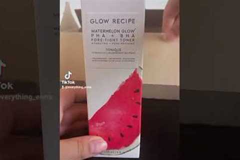 Unbox my Sephora Package with me @Glowrecipe #glowrecipe #sephora #sephorahaul #skincare