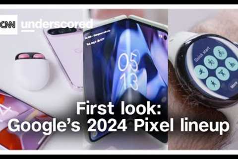 First look at Google’s 2024 Pixel lineup