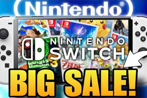 NEW Nintendo Switch Games Sale Just Appeared!
