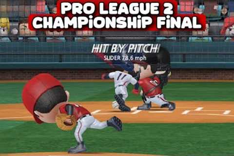 Got The Best Pitchers For Pro League Finals Full Game Baseball 9