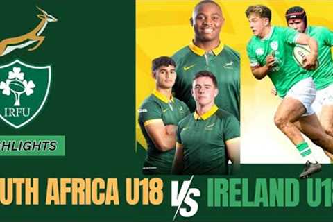 Ireland 18 vs South Africa U18 | Rugby Battle Royal