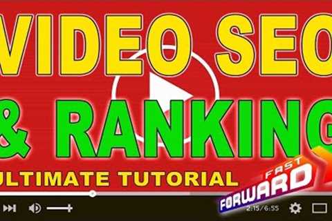 YouTube Video SEO And Video Ranking Tips To Rank FAST in 2020